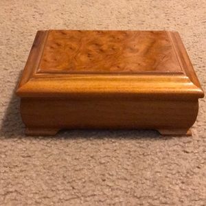 Small Wooden jewelry box